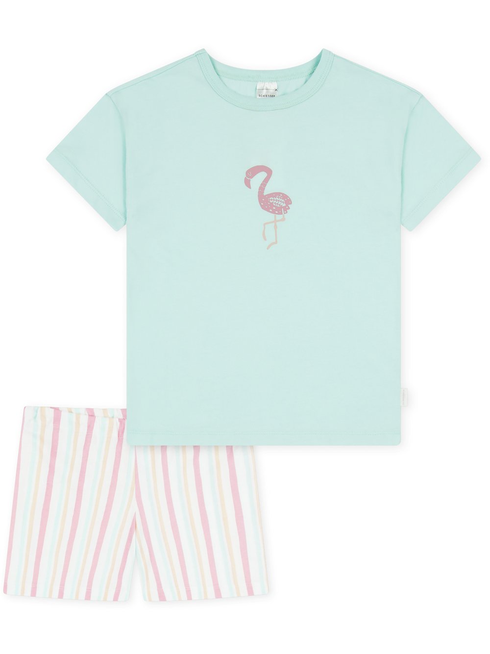 Schiesser Triangel-Bikini Mädchen Jersey gestreift