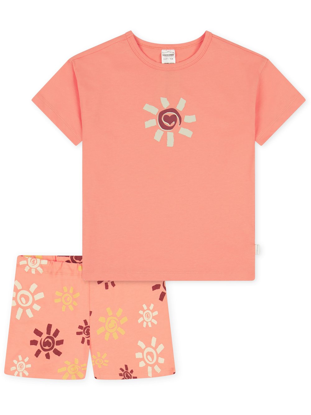 Schiesser Triangel-Bikini Mädchen Jersey gestreift