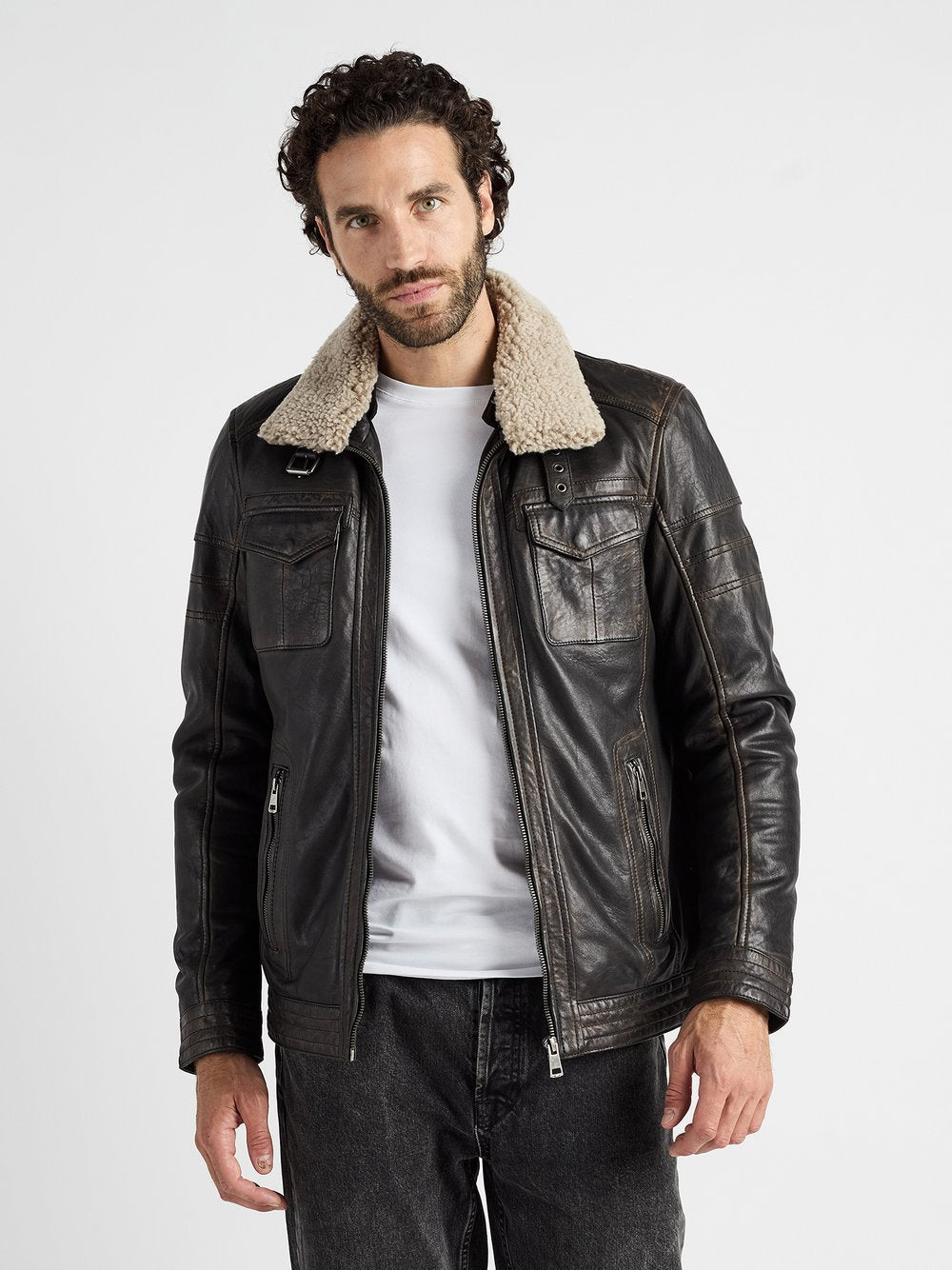 JCC Lederjacke Herren