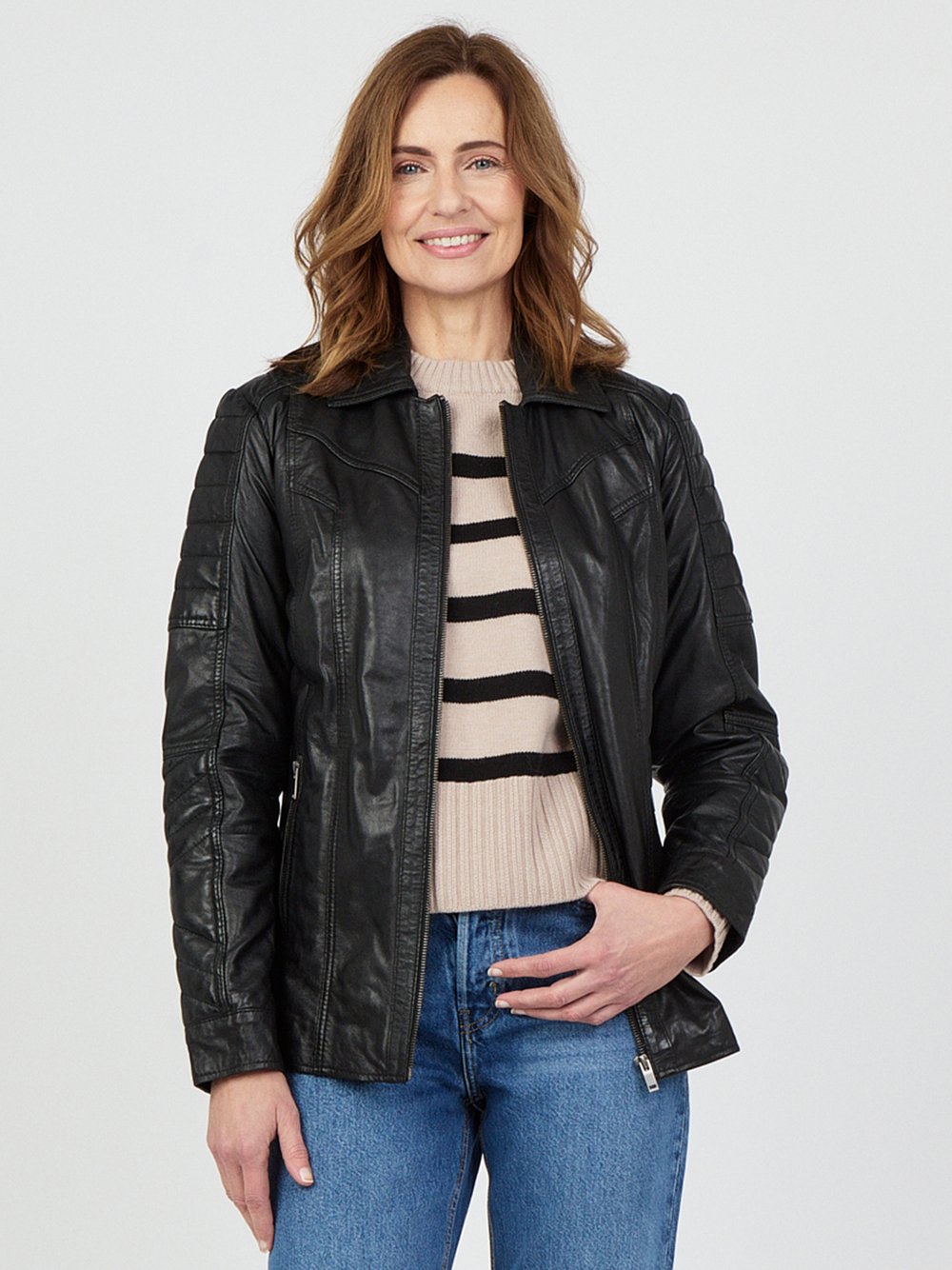 JCC Lederjacke Damen