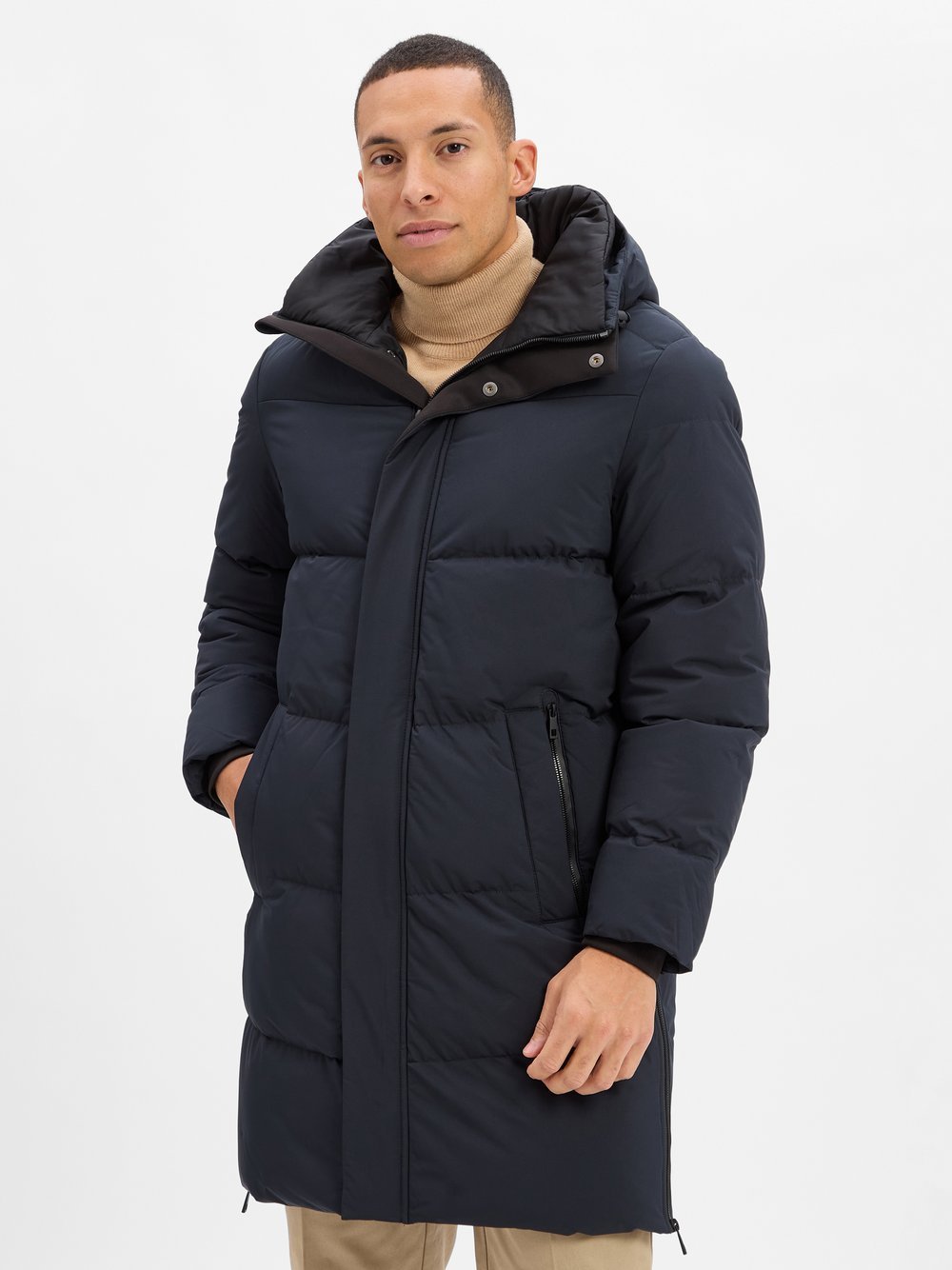 Finshley & Harding Steppmantel Herren