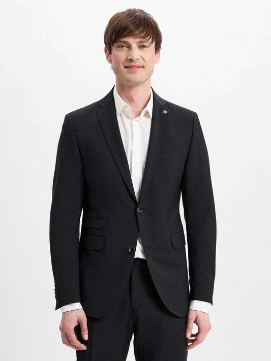 CG - CLUB of GENTS Baukasten Sakko mit Schurwoll-Anteil Herren Slim Fit