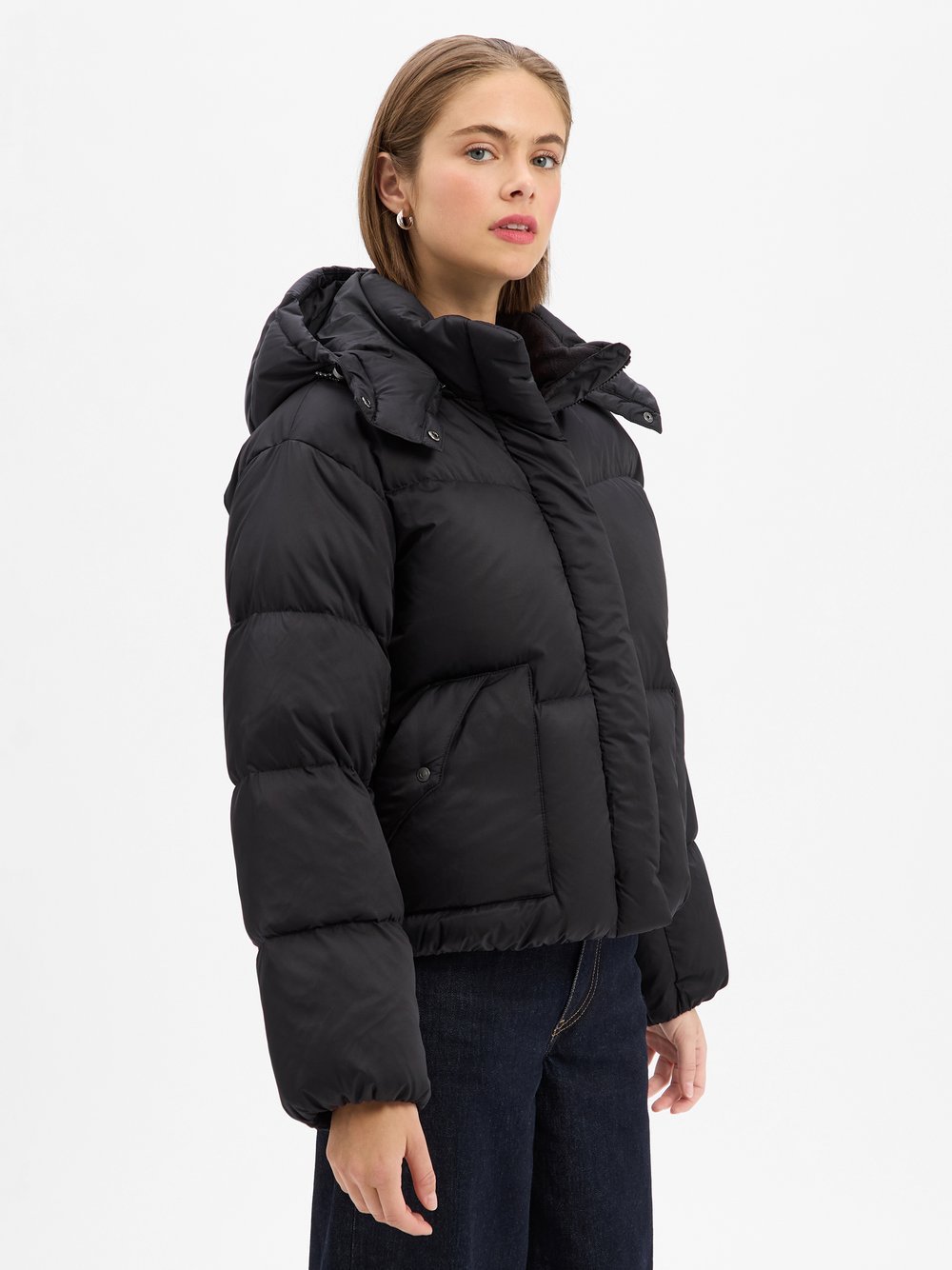 Levi's Denim-Daunenjacke Damen Baumwolle