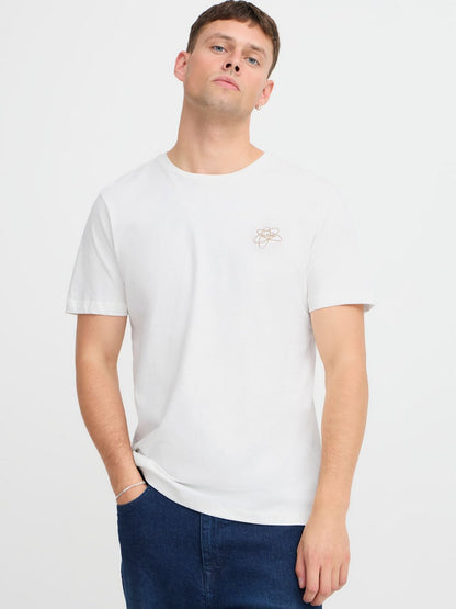 BLEND T-Shirt Herren Baumwolle gemustert