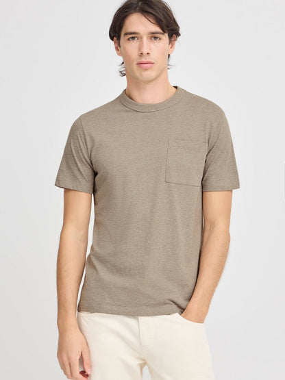 BLEND T-Shirt Herren Baumwolle gemustert