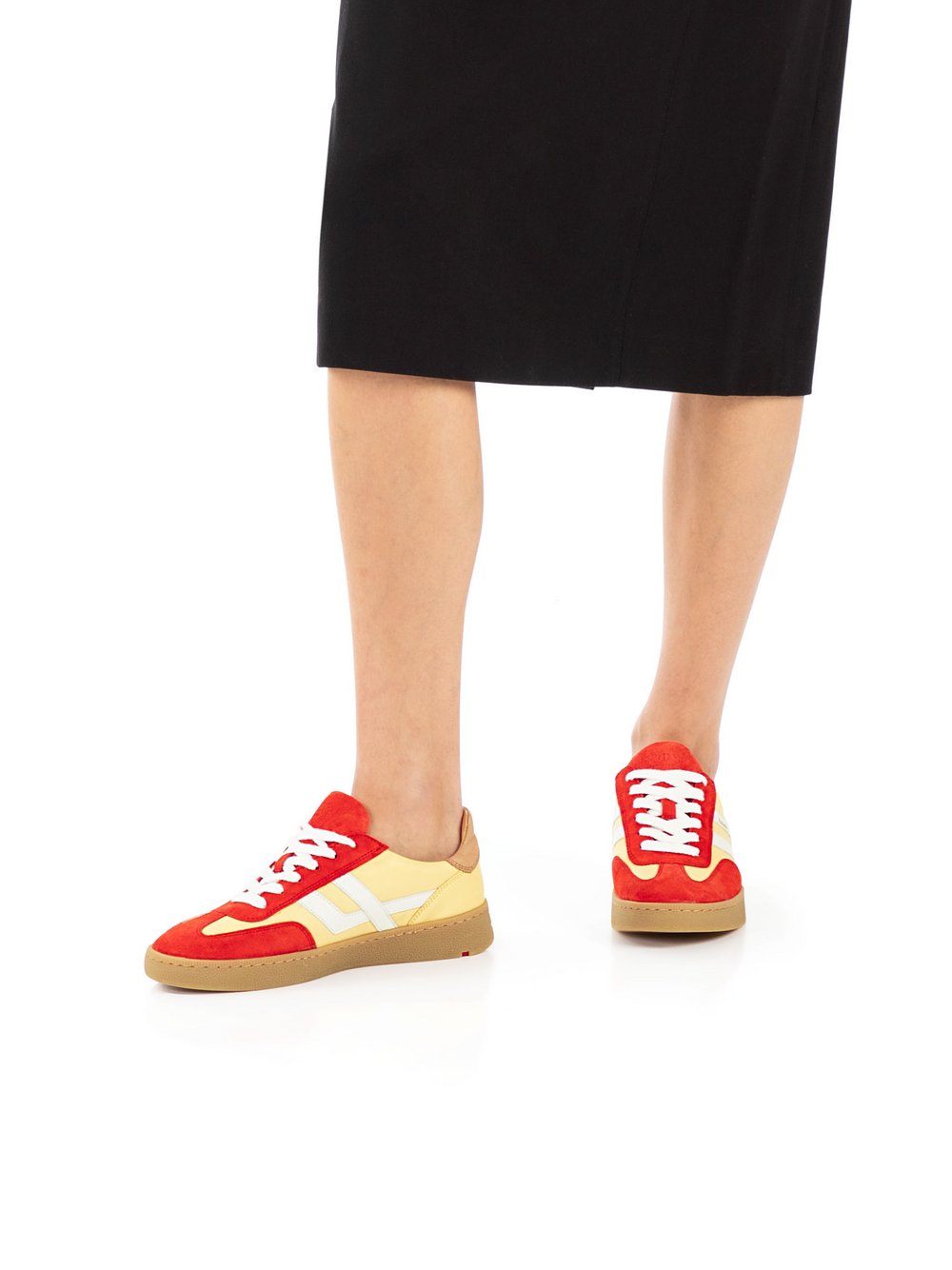 Lloyd Sneaker Damen Leder gemustert