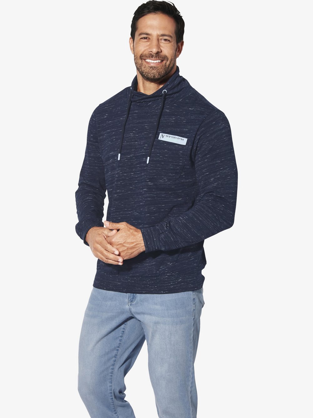 Jan Vanderstorm Tiefbundhose Herren Baumwolle