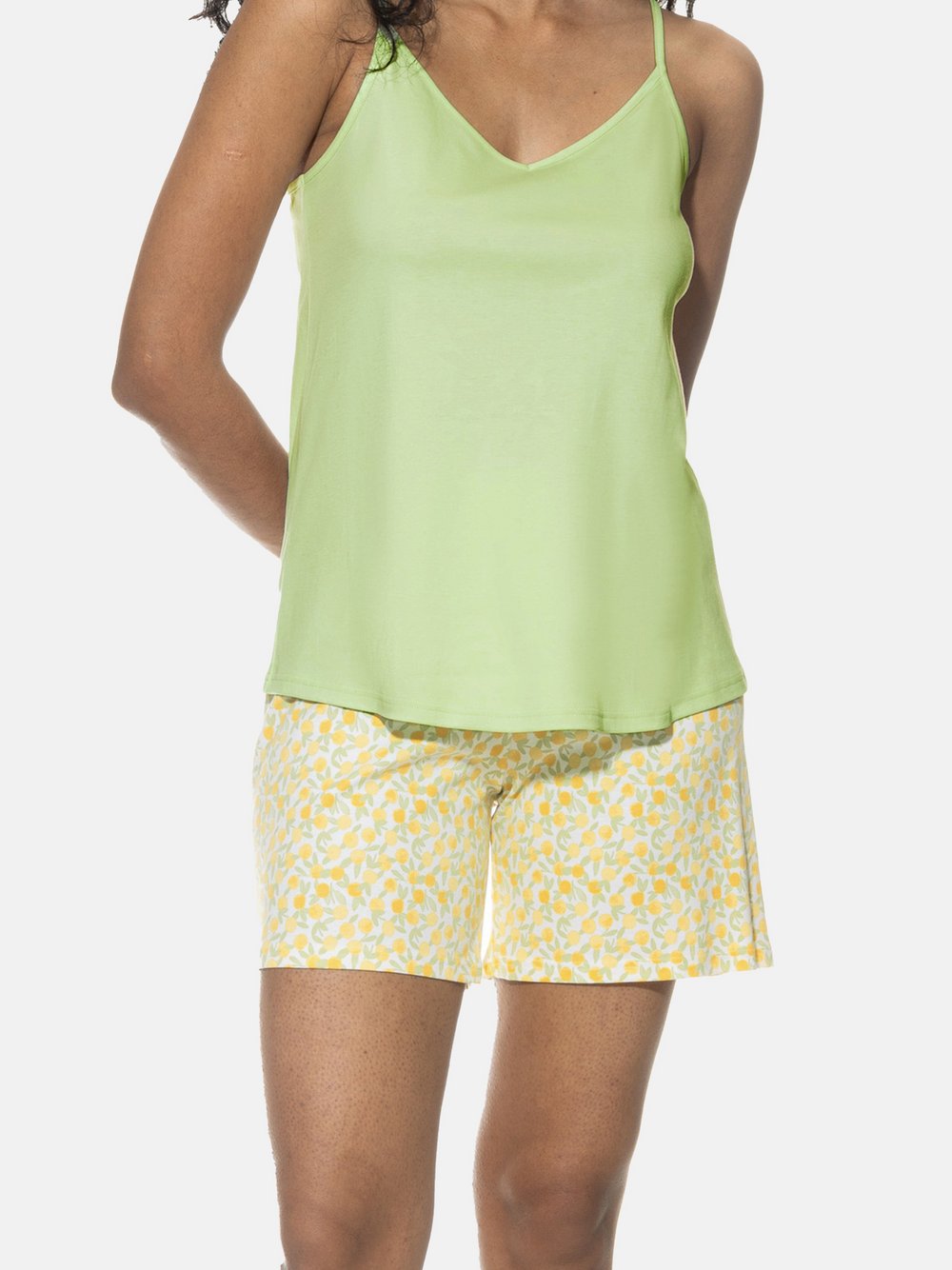 Mey Schlafanzug Damen Baumwolle gemustert