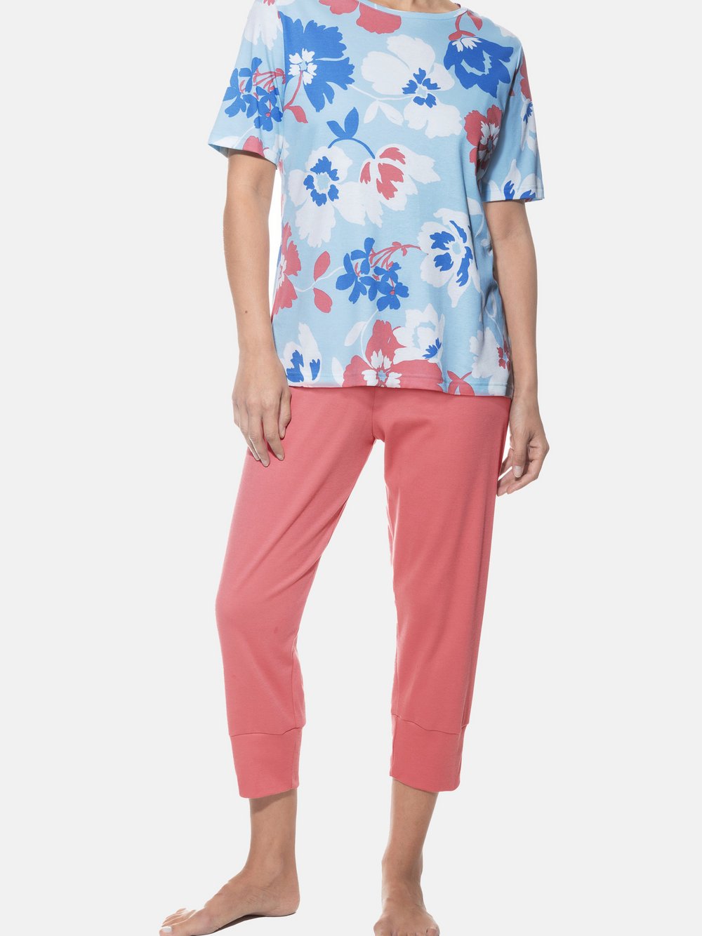 Mey Schlafanzug Damen Baumwolle gemustert