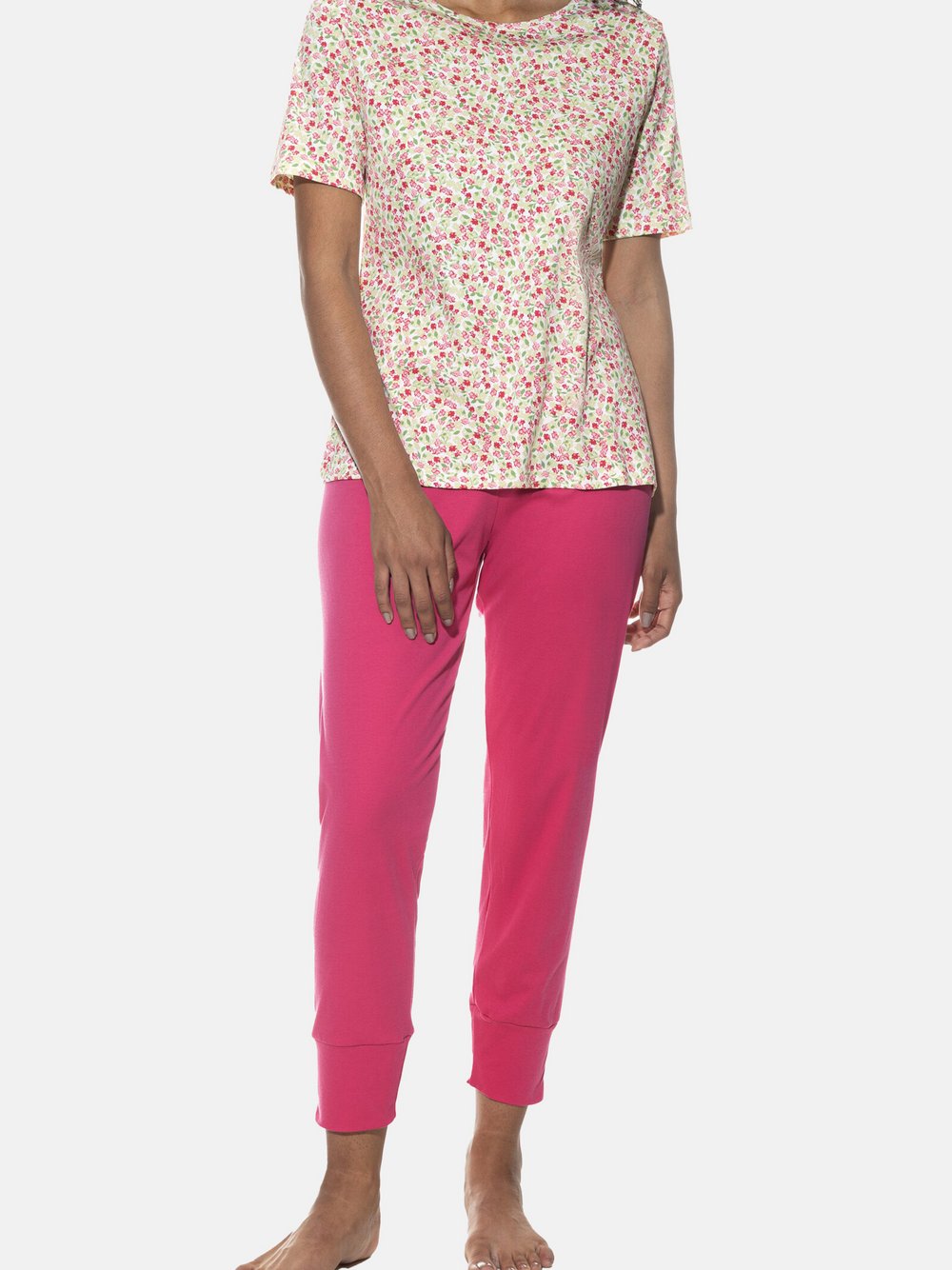 Mey Schlafanzug Damen Baumwolle gemustert