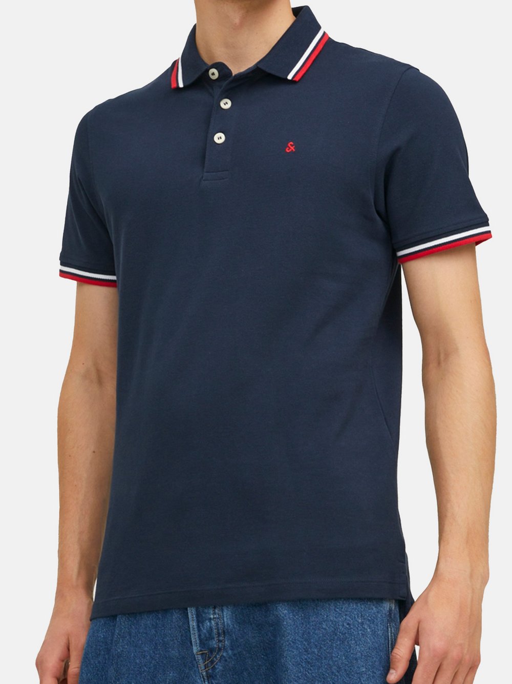 Jack & Jones Poloshirt Herren Baumwolle