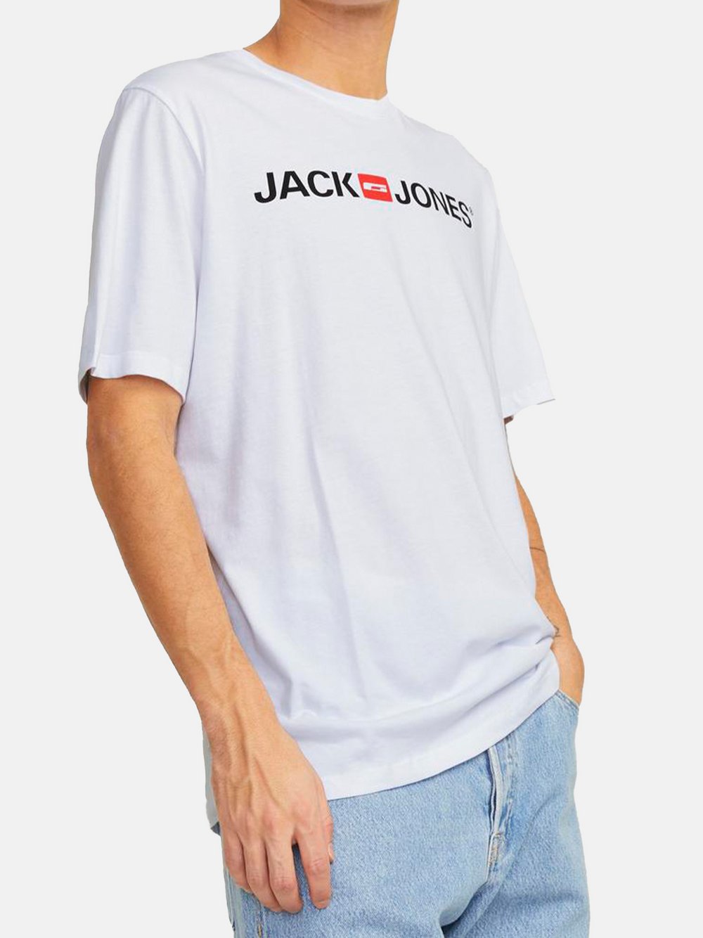 Jack & Jones T-Shirt Herren Baumwolle gemustert