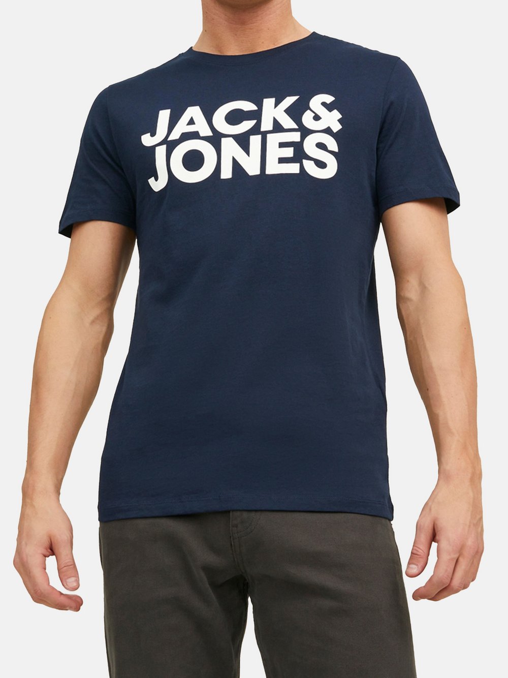 Jack & Jones T-Shirt Herren Baumwolle gemustert