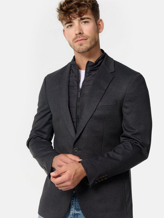 Jeff Sakko Herren Slim Fit Jersey