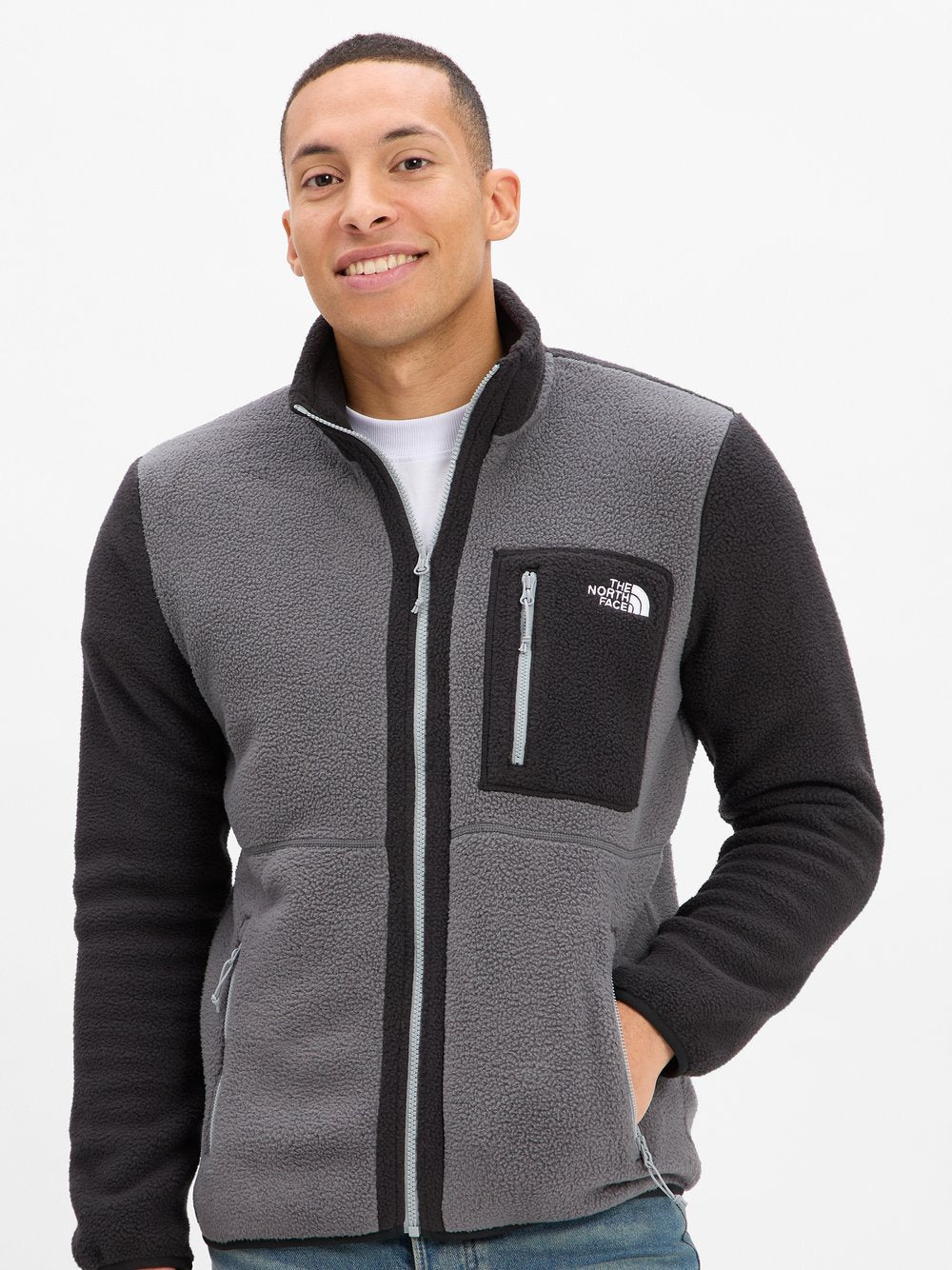 The North Face Fleecejacke Herren gemustert