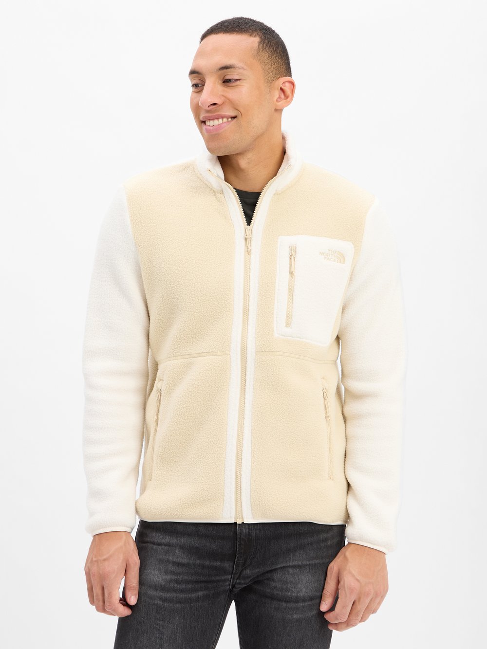 The North Face Fleecejacke Herren gemustert