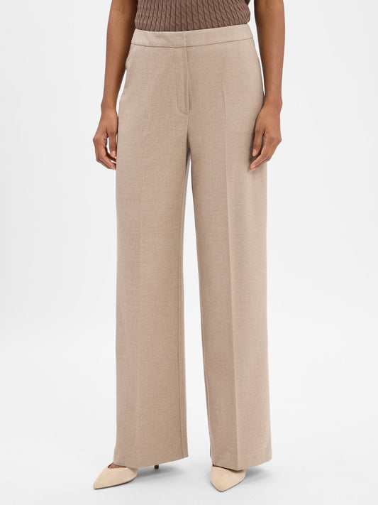 Marie Lund Stoffhose Damen Stretch meliert