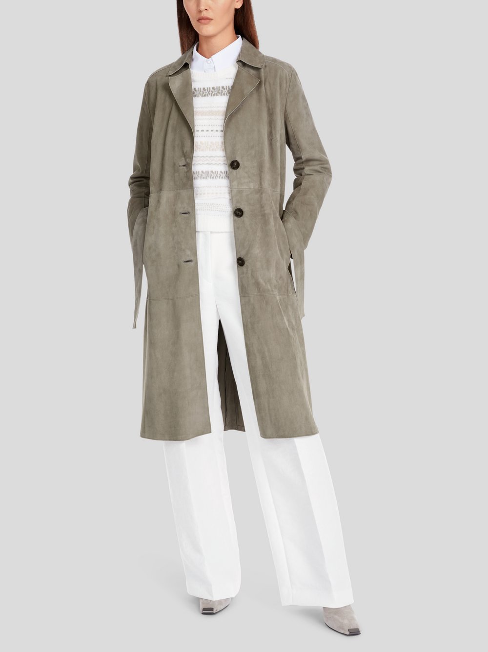 Marc Cain Mantel Damen Leder