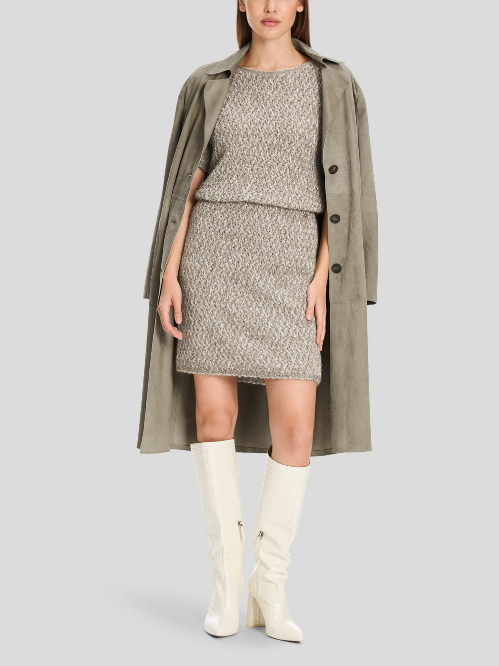 Marc Cain Rock Damen Wolle gemustert