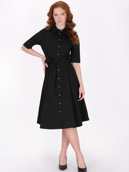 Dreimaster Kleid Damen Baumwolle