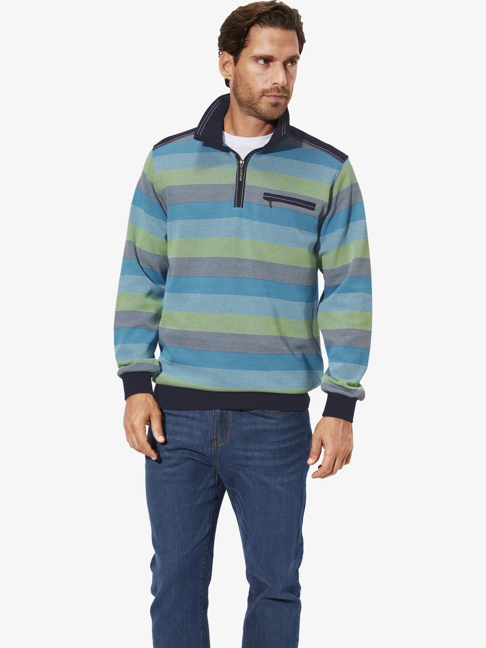 BABISTA 3 tlg. Schlafanzug Herren Baumwolle kariert