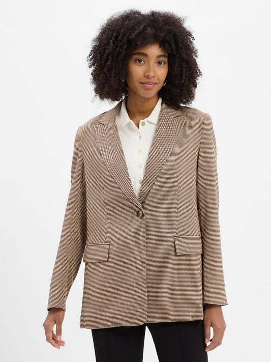 Marie Lund Blazer Damen kariert
