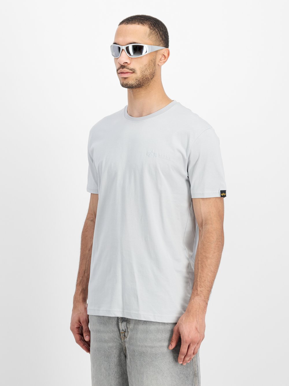 Alpha Industries T-Shirt Herren Baumwolle bedruckt
