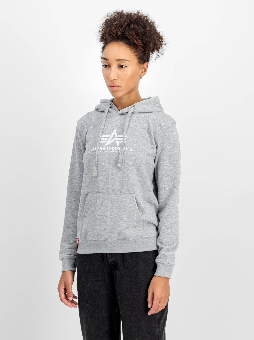 Alpha Industries Kapuzensweatshirt Damen Baumwolle bedruckt