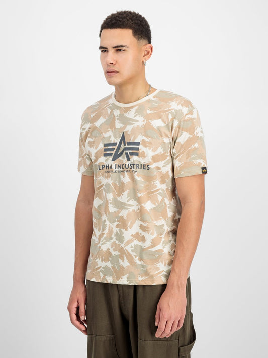 Alpha Industries T-Shirt Herren Baumwolle gemustert
