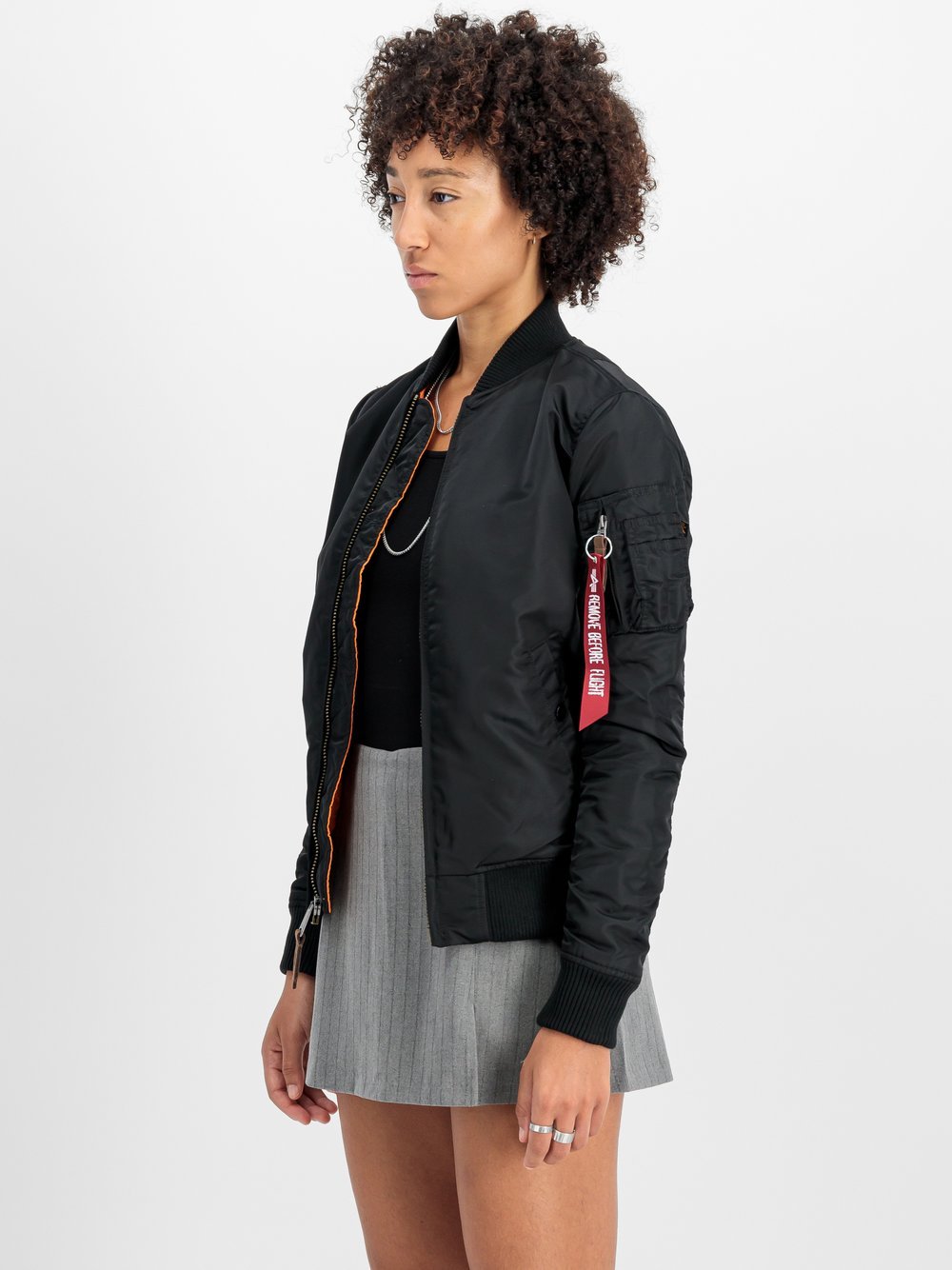 Alpha Industries Bomberjacke Damen Polyamid