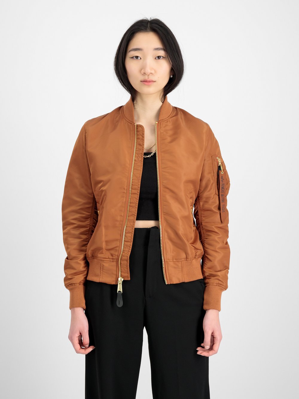 Alpha Industries Bomberjacke Damen Polyamid