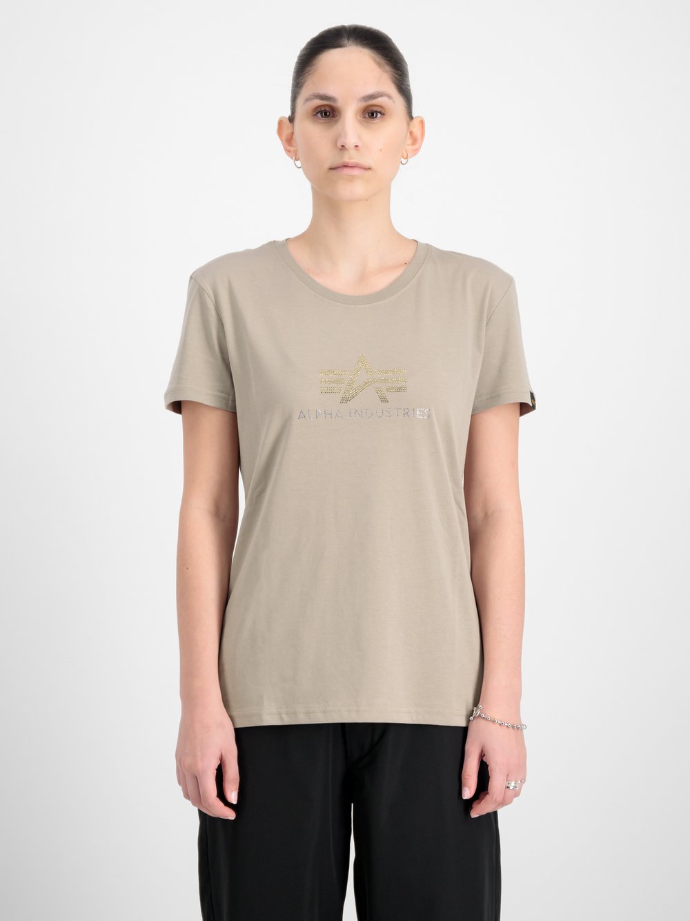 Alpha Industries T-Shirt Damen Baumwolle bedruckt