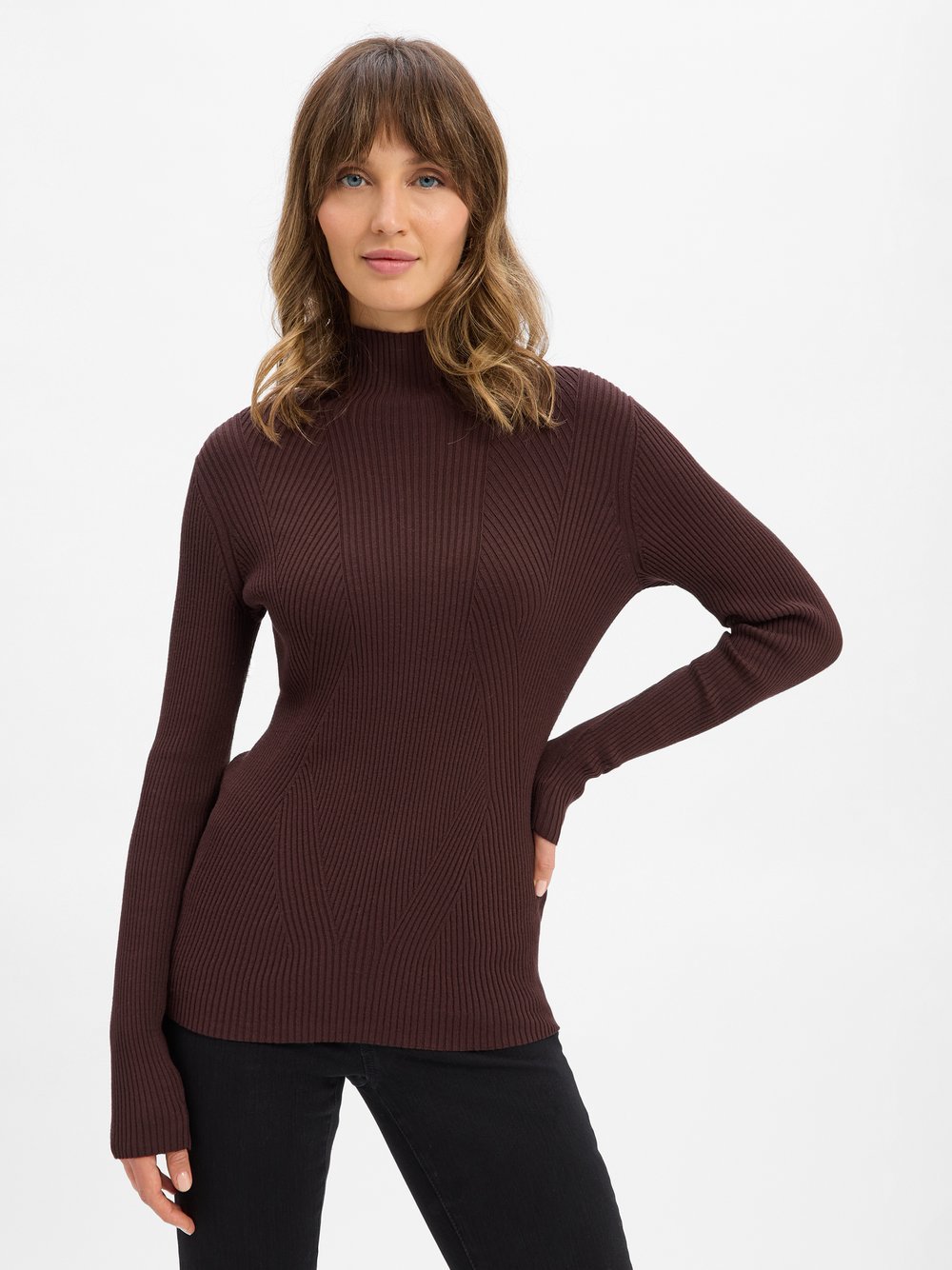 JOOP! Pullover Damen Rippe