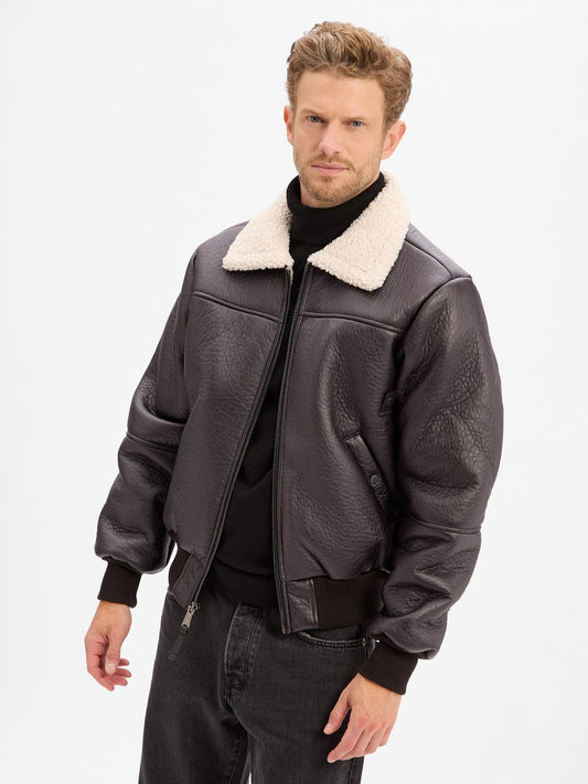 Alpha Industries Kunstlederjacke Herren