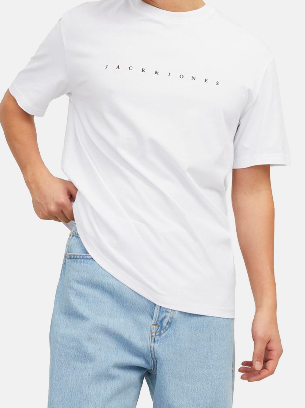 Jack & Jones T-Shirt Herren Baumwolle gemustert