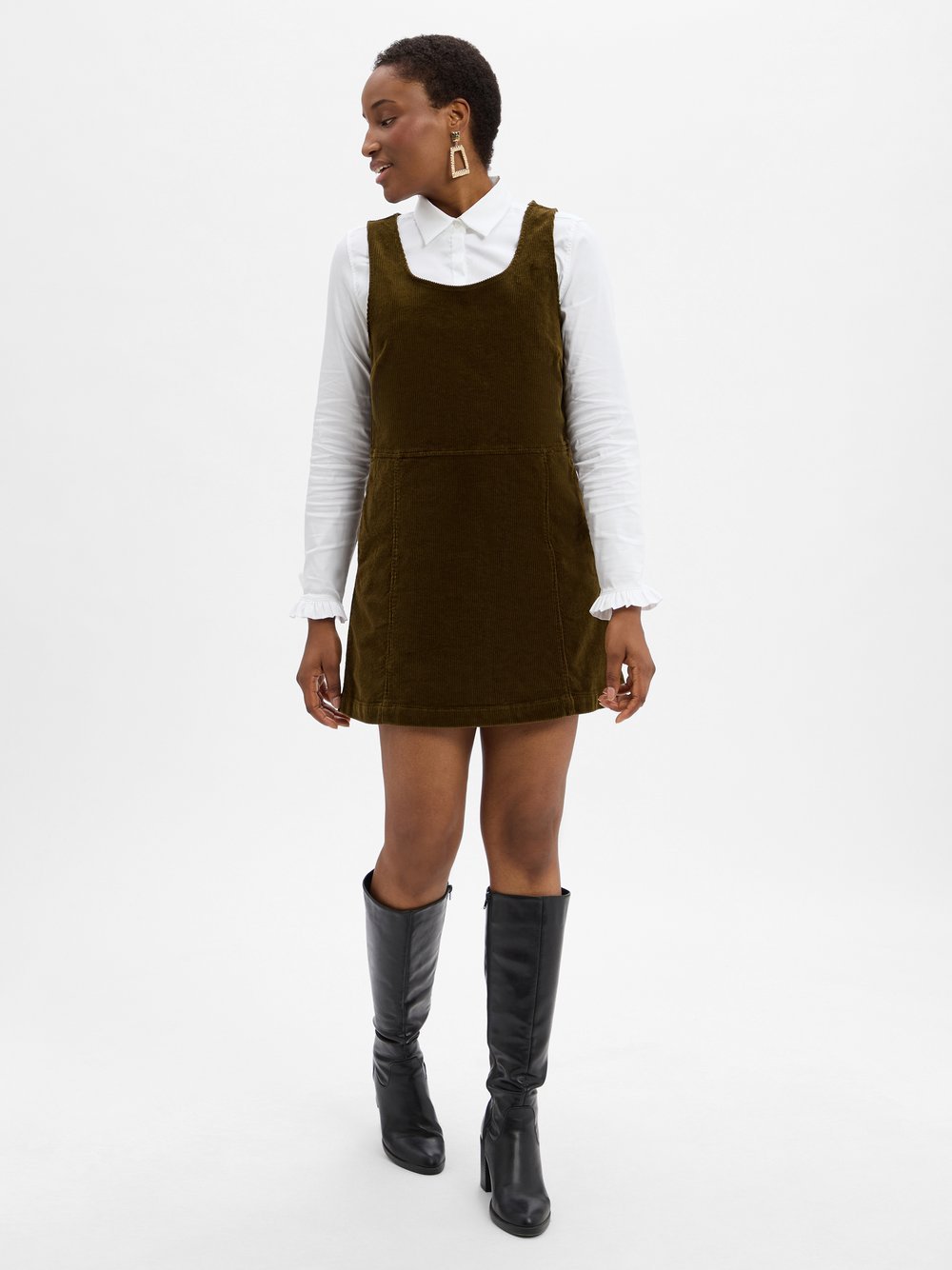 Marc O'Polo Denim Cordkleid Damen Baumwolle