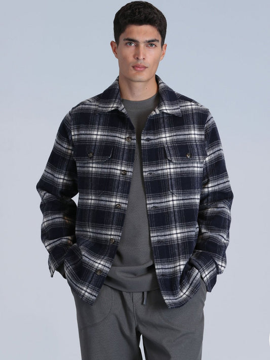 Lufian Hemd Herren Slim Fit kariert