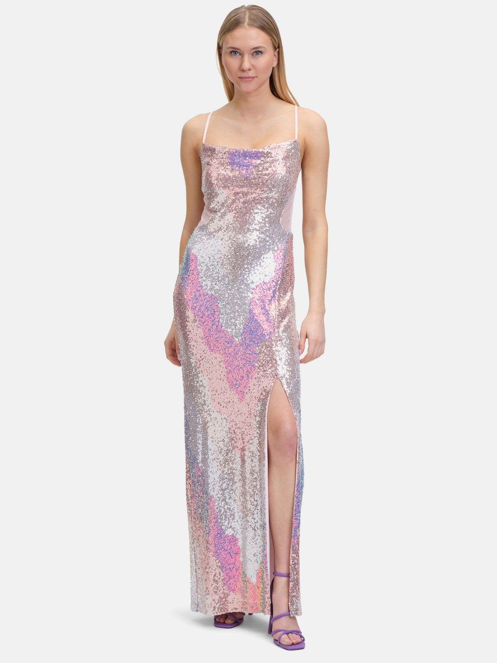 Vera Mont Abendkleid Damen gemustert