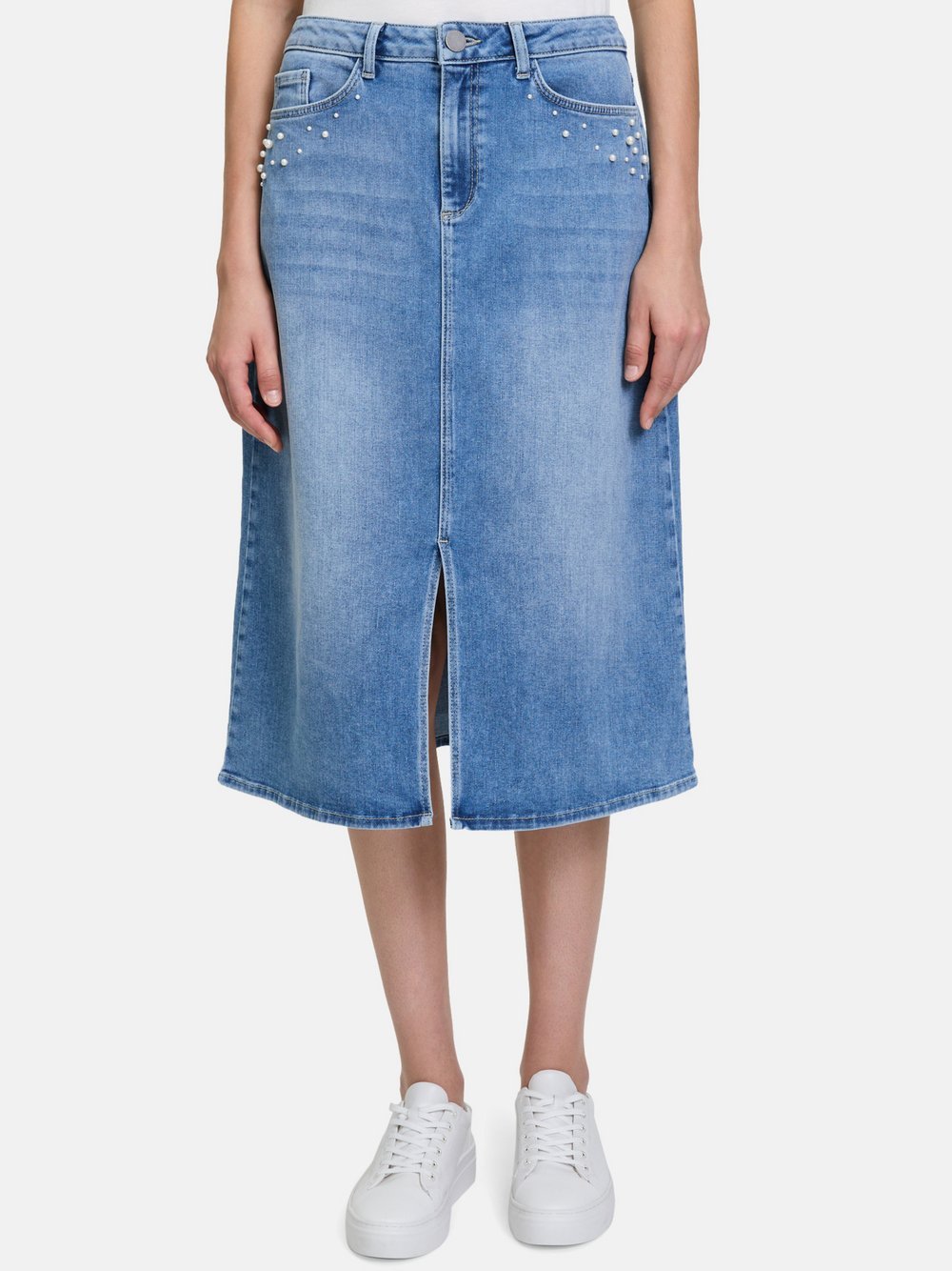 Betty & Co Jeansrock Damen Baumwolle