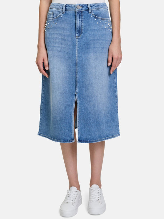 Betty & Co Jeansrock Damen Baumwolle