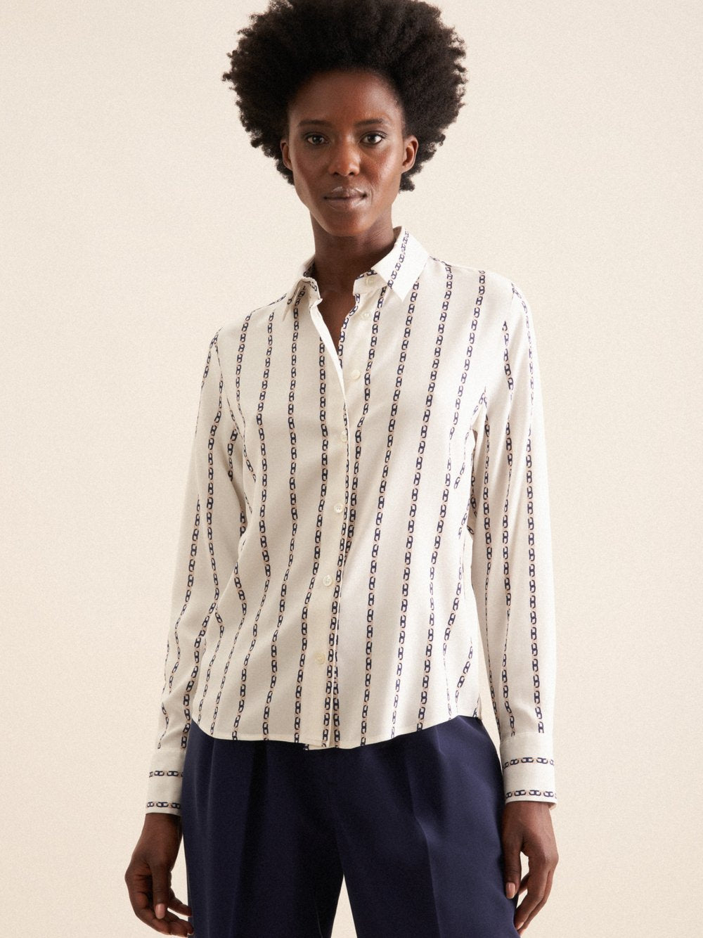 Seidensticker Business Hemd Herren Super Slim Fit Baumwolle gestreift