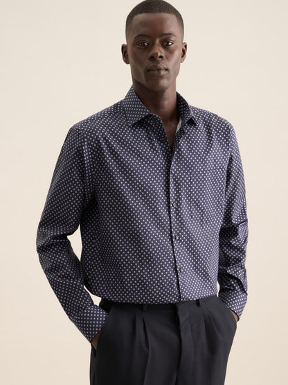 Seidensticker Business Hemd Herren Super Slim Fit Baumwolle gestreift