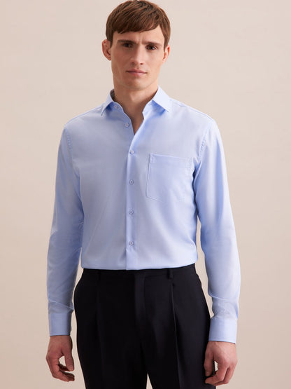 Seidensticker Business Hemd Herren Super Slim Fit Baumwolle gestreift