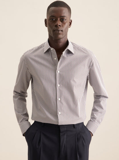 Seidensticker Business Hemd Herren Super Slim Fit Baumwolle gestreift