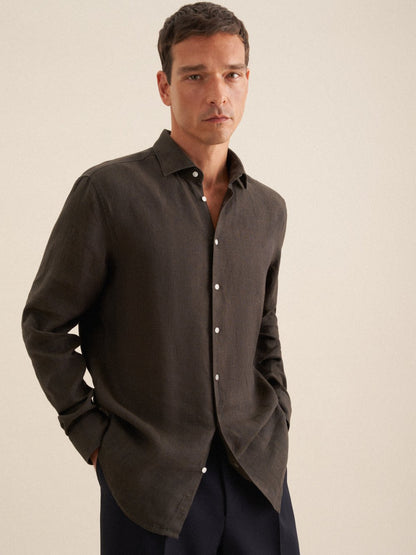 Seidensticker Business Hemd Herren Super Slim Fit Baumwolle gestreift