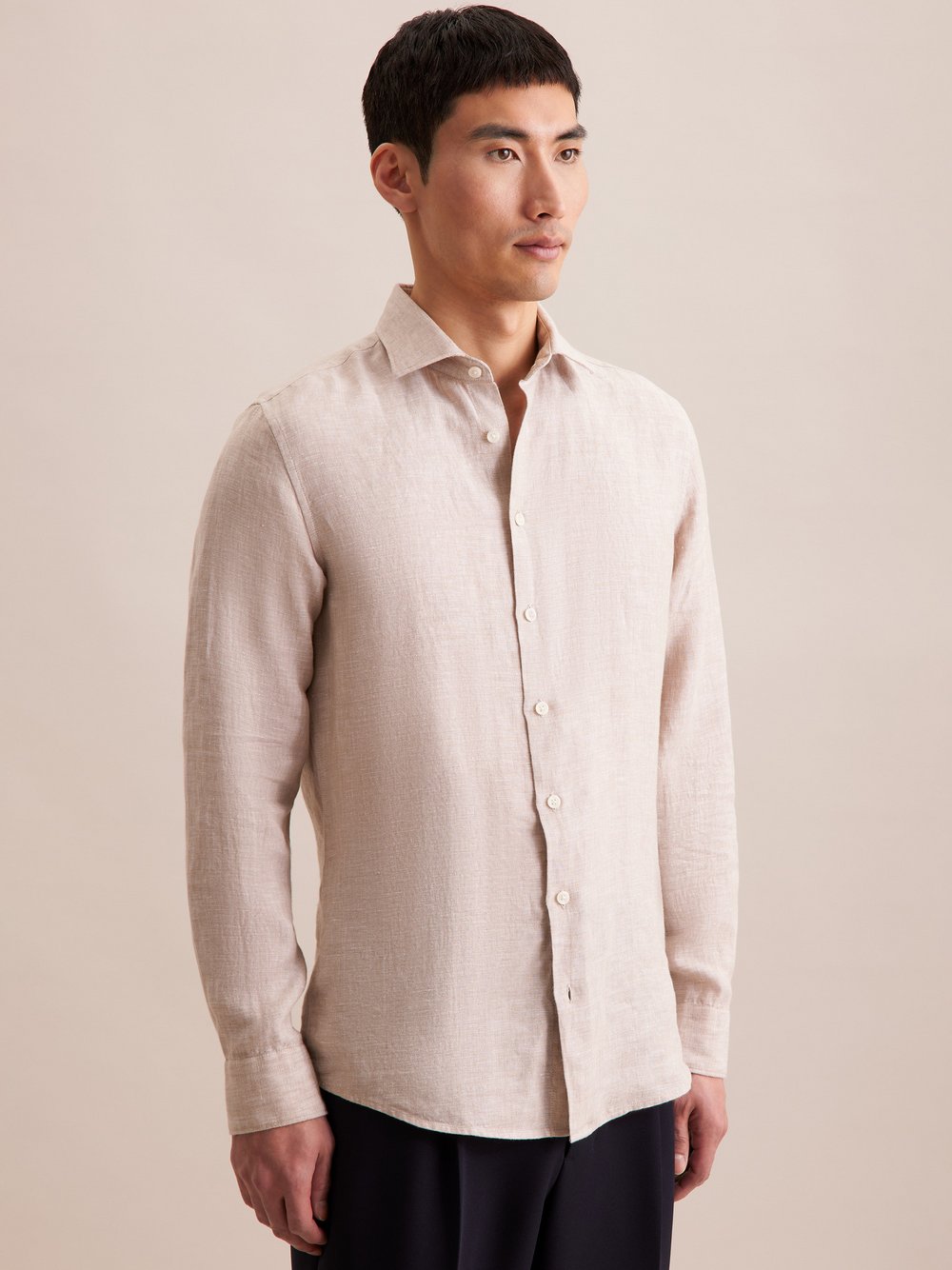 Seidensticker Business Hemd Herren Super Slim Fit Baumwolle gestreift