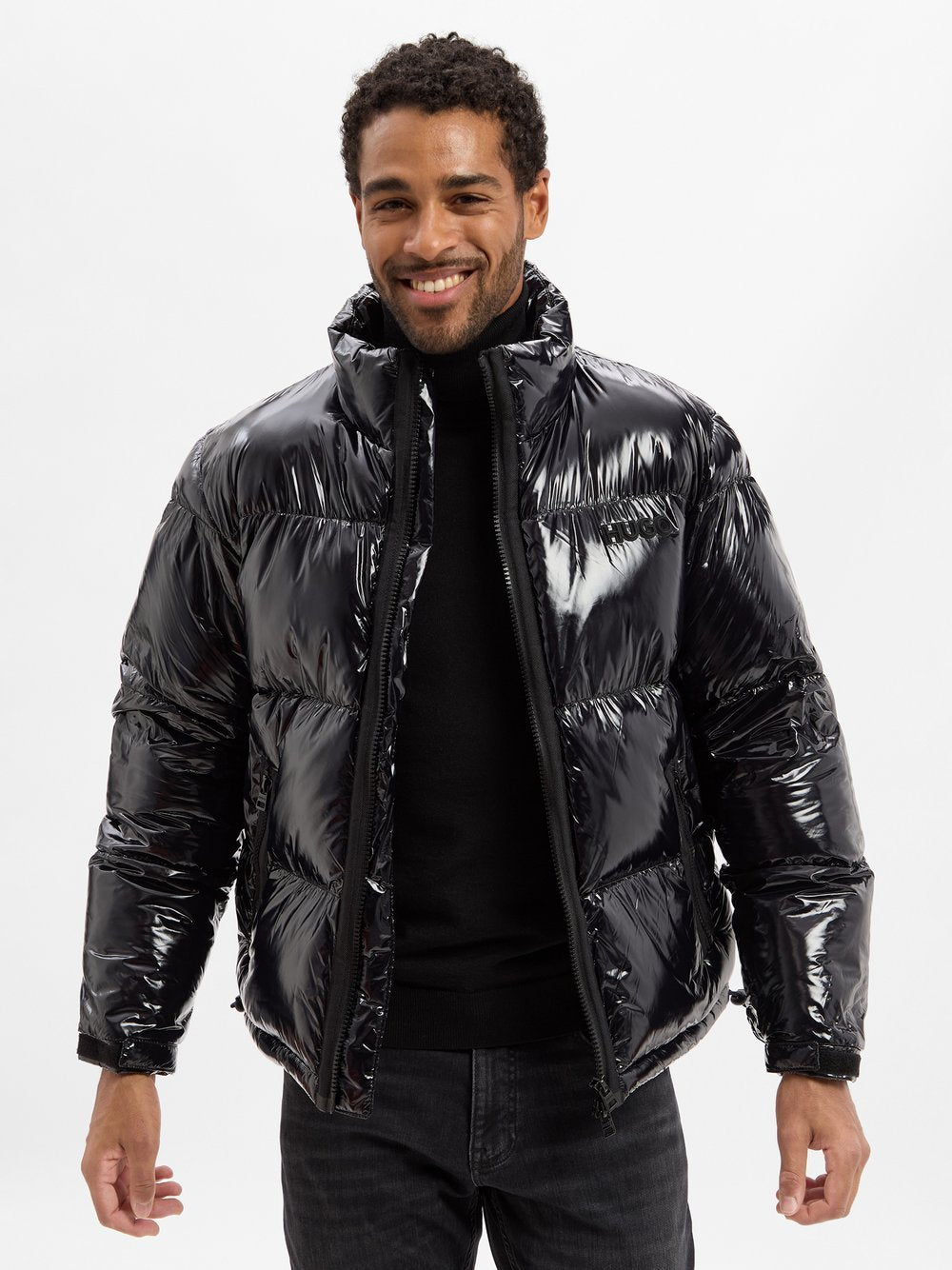 HUGO Steppjacke Herren Polyamid