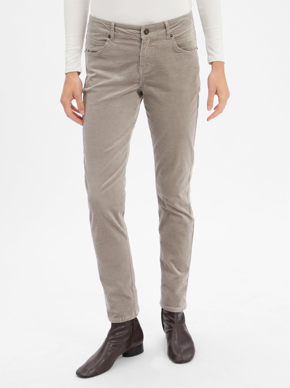 Franco Callegari Cordhose Damen Baumwolle