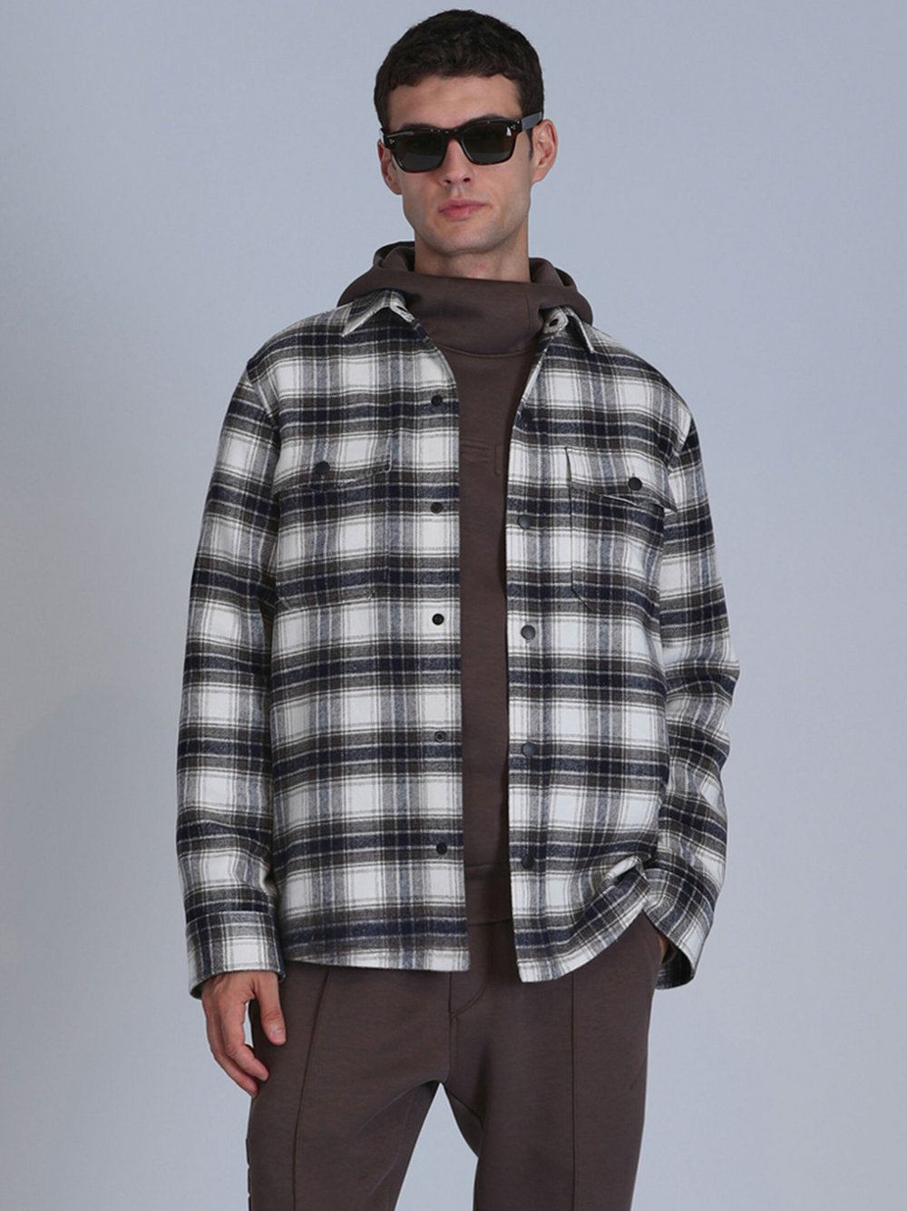 Lufian Hemd Herren Slim Fit kariert