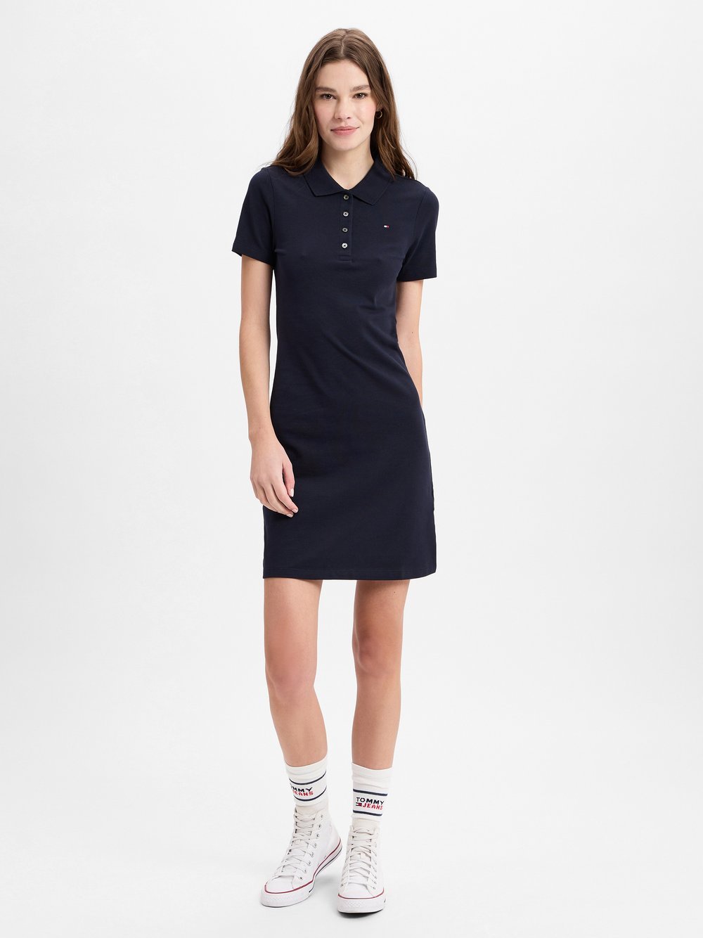 Tommy Hilfiger Polokleid Damen Baumwolle